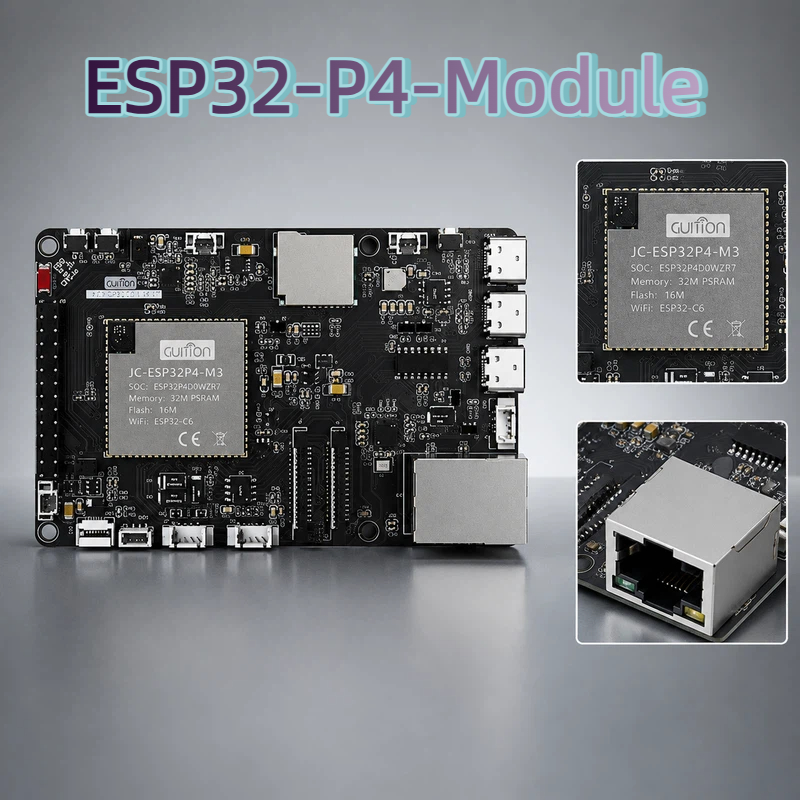 Esp32 C6 - Gution Esp32 P4モジュール開発ボード Esp32 C6 16MBフラッシュメモリ、32MB