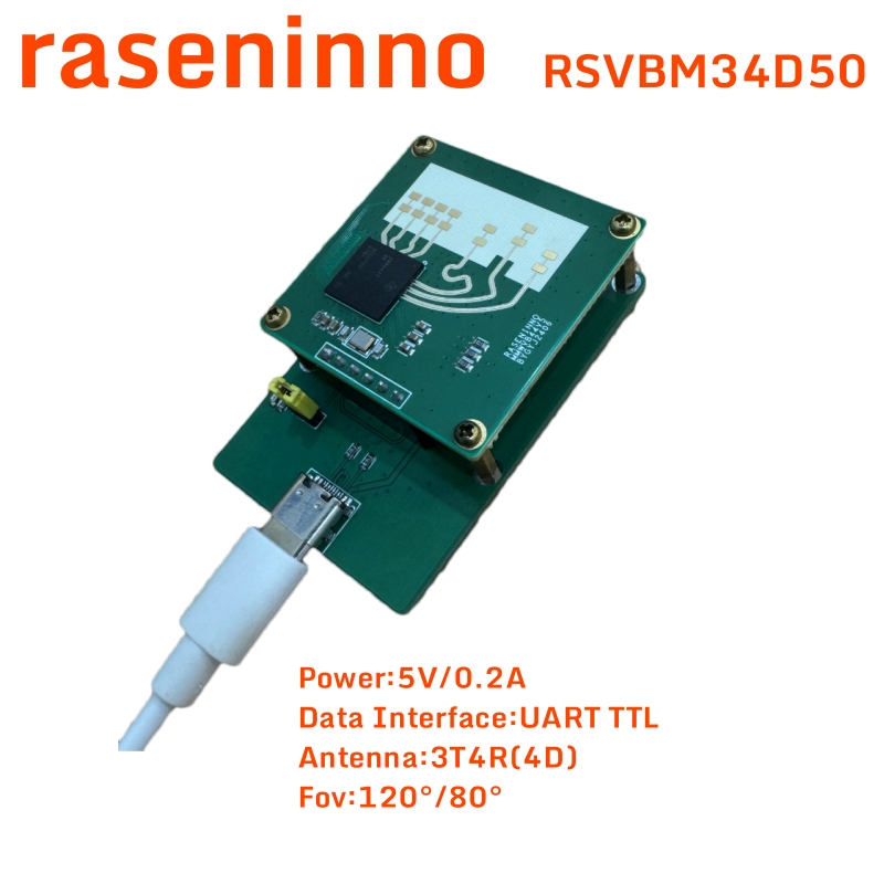 Esp32 Uart Module - raseninno 電子ミリ波レーダー物体センサーモジュール 4D esp32 UART 人の存在モーション追跡スマートライフホームオートメーション