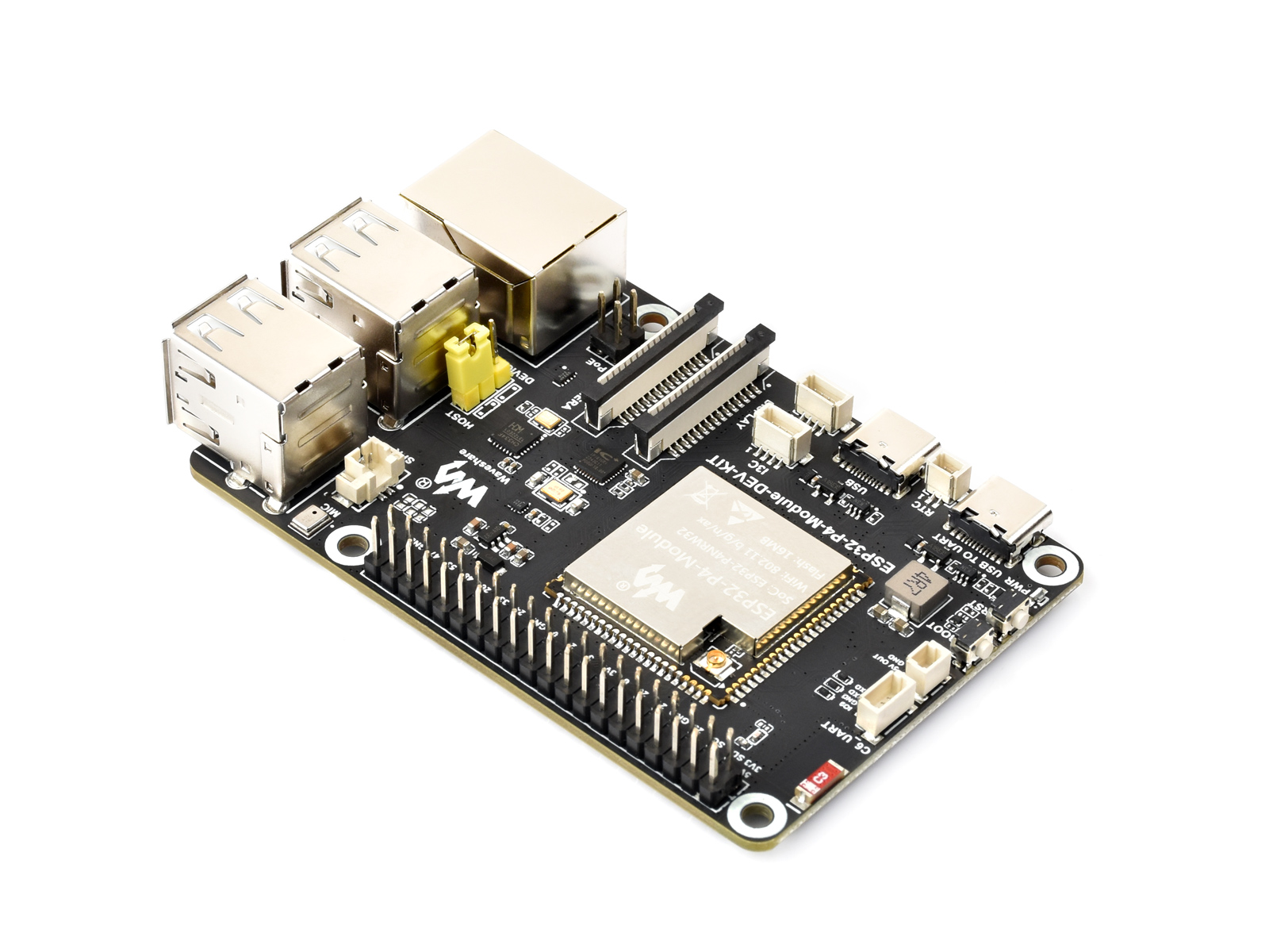 Esp32 Wifi Bluetooth Module - ESP32-P4NRW32XおよびESP32-C6をベースとしたWaveshare開発ボード。Wi-Fi 6およびBluetooth 5/BLEに対応。