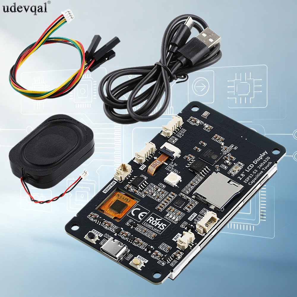 Esp32 Uart Module - 2.8インチESP32 S3開発ボード。Wi-Fi、Bluetooth、スマートディスプレイ、TFTモジュール、タッチスクリーン、240MHz、スピーカー、UARTインターフェースを搭載。