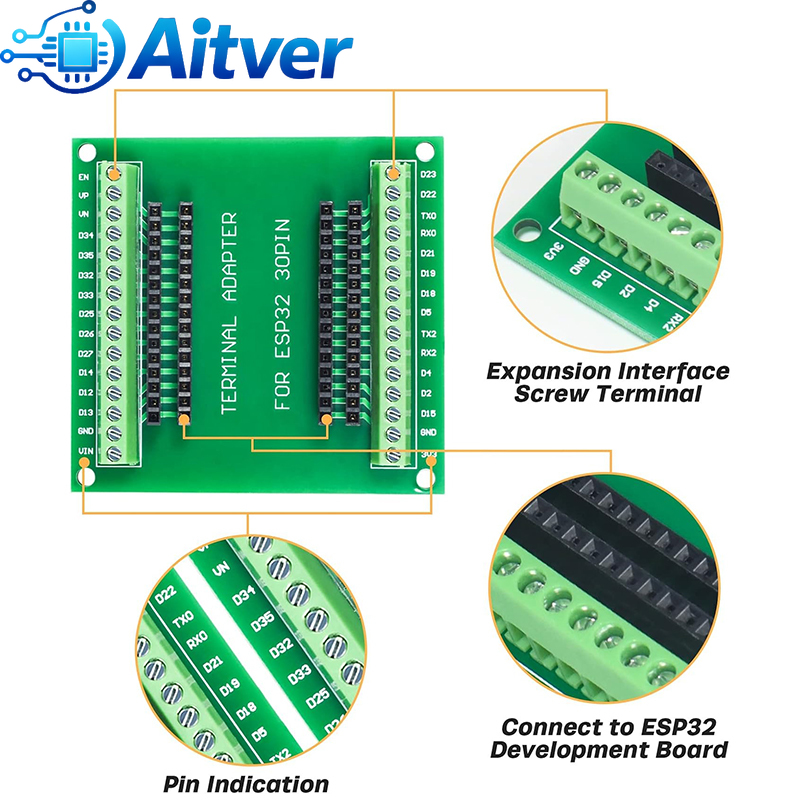 ESP32 30PIN 拡張ボード + 電源ボード コンボキ - Esp32 Uart Module のレビューと価格