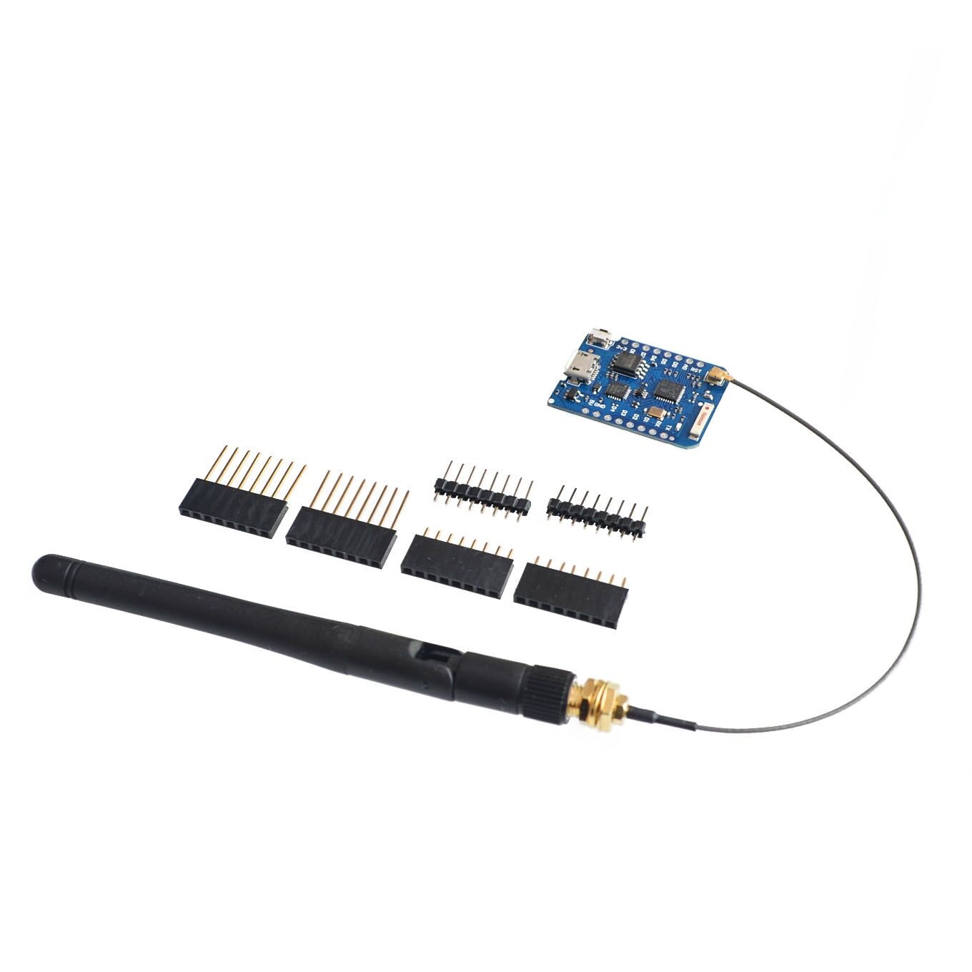 Wemos-外部アンテナコネクタ、Wi-Fi開発ボード、マイ - Esp8266 Nodemcu のレビューと価格