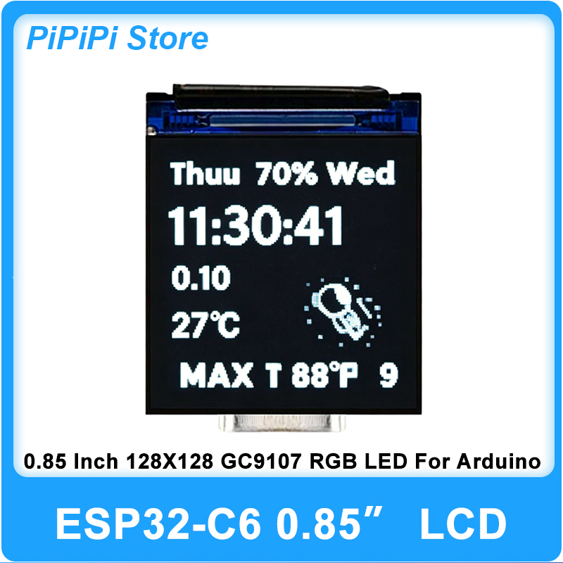 ESP32 C6 0.85インチ 128X128 IPSスク - Esp32 Wifi Bluetooth Module のレビューと価格