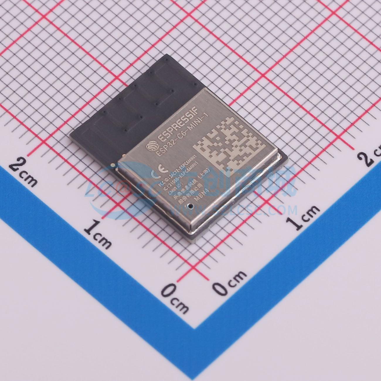 4 個 ESP32-C6-MINI-1-N4 SMD-53P - Esp32 Uart Module のレビューと価格