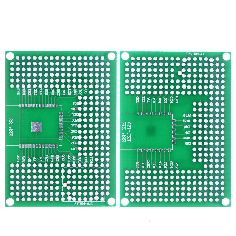 2〜100個 5X7 両面錫メッキブレッドボードプロトタイプ - Esp8266 のレビューと価格