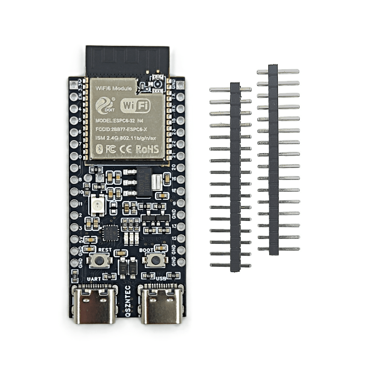 ESP32-C6-DevKitC-1 ESP32-C6 コア - Esp32 C6 のレビューと価格