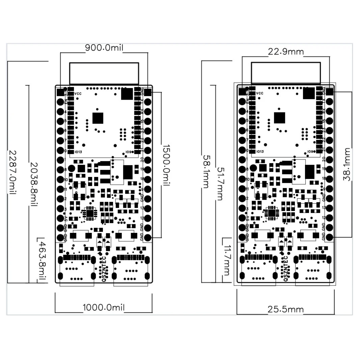 ESP32-C6-DevKitC-1 ESP32-C6 コア - Esp32 C6 のレビューと価格