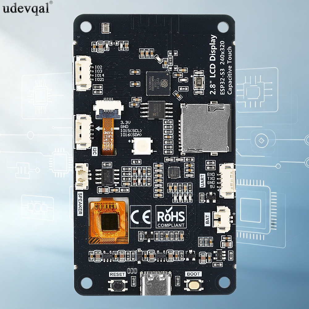 2.8インチESP32 S3開発ボード。Wi-Fi、Blue - Esp32 Uart Module のレビューと価格